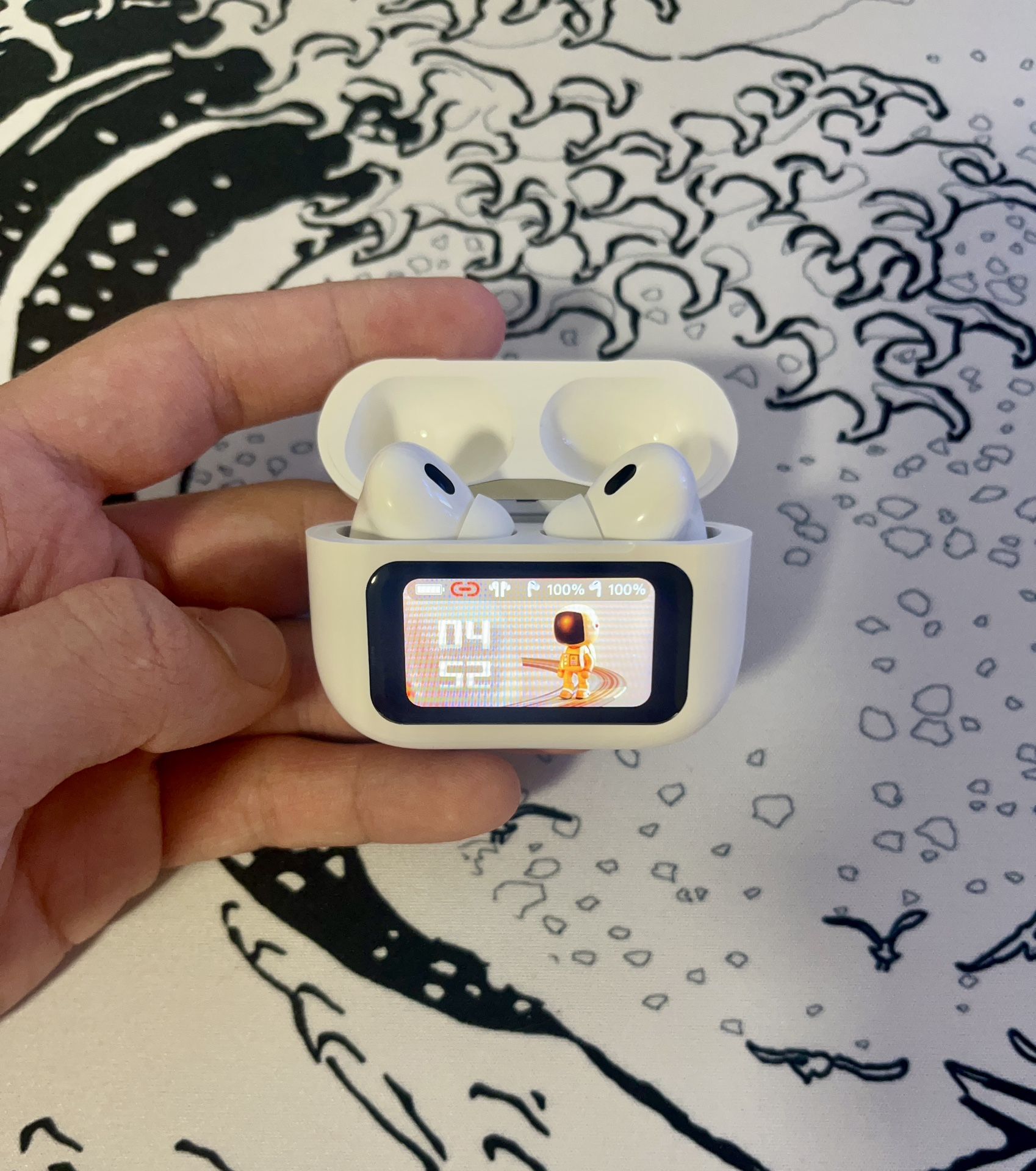 Headphones with Screen