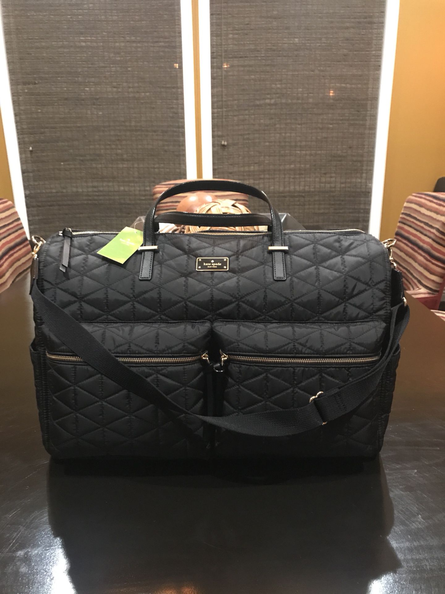 Brand New Kate Spade Duffle Bag (Carmella Wilson Road Quilted Black)  WKRU5368 for Sale in Orange, CA - OfferUp