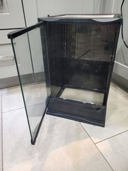 Zoo Med 12x12x18 Front-Opening Glass Terrarium
