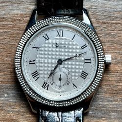 Les Genevez Dress Watch, Produced by Edox, Small Seconds Sub-Dial, Manual Wind