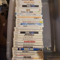 Nintendo Wii Games All Different Prices 