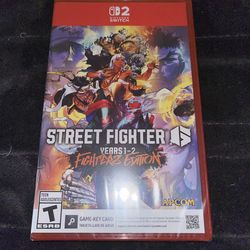 Street Fighter 6 Years 1-2 Fighters Edition Nintendo Switch 2 *SEALED*