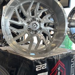 WHEELS TIS (544) 22x12 CHEVY /FORD /TOYOTA