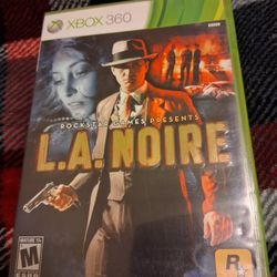 L.A Noire XBOX 360