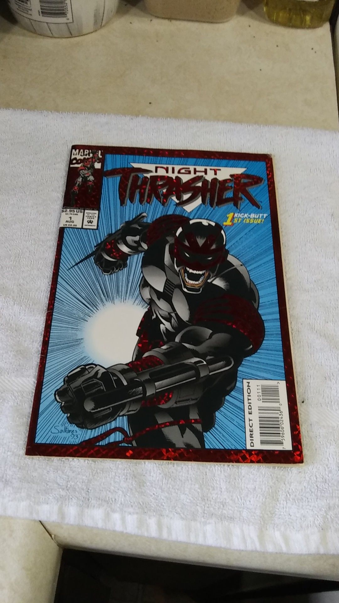 Night Trashed Comic Book