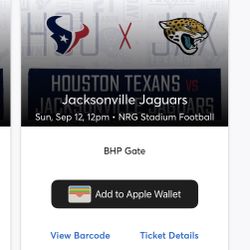 Texans Tickets 