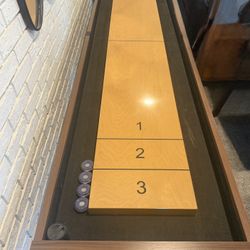 Shuffleboard Table