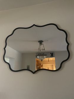 Black Accent Mirror