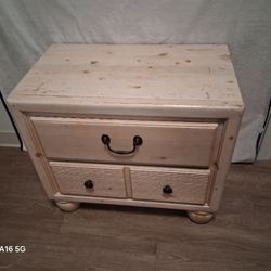 Rustic Wooden Endtable/ Night Table