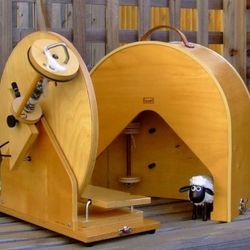 Rare! Orginal Louet S40 Hatbox Travel Spinning Wheel 