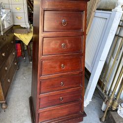 Vintage Wood Pyramid Dresser