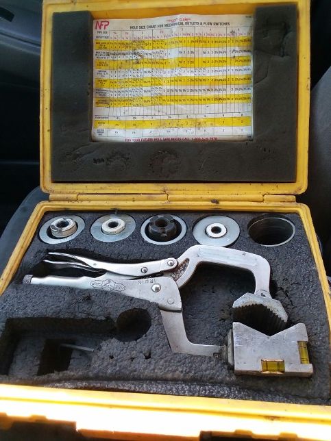 Hole Drill Pilot Clamp F.P 200 U.S.A