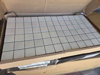 Dal-Tile Portfolio Ceramic Mosaic Tile (2x2 White - 2 Boxes / 48 sq. ft.)
