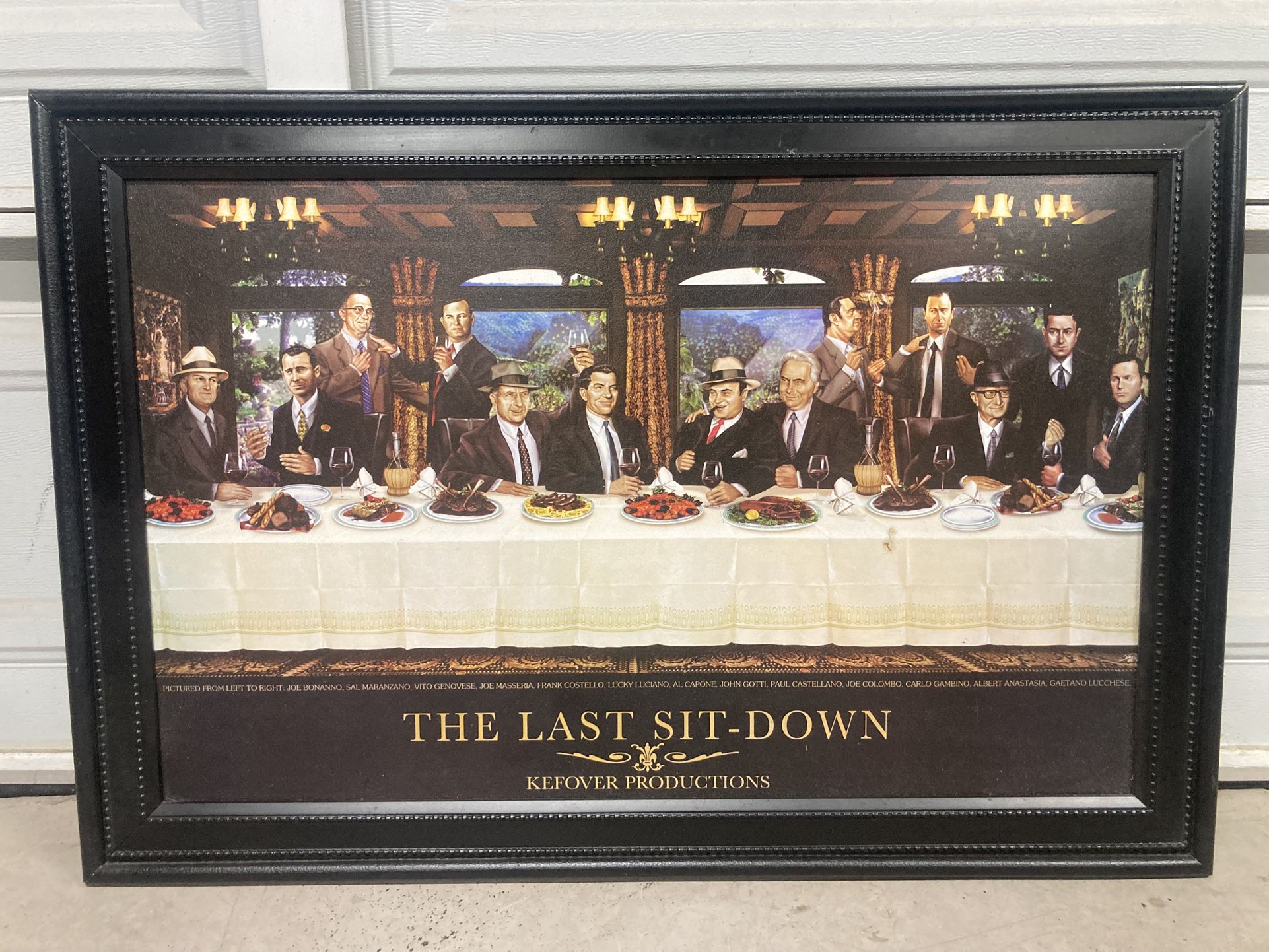The Last Sit Down Framed Picture