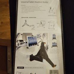 Universal Tablet Holder For Headrest