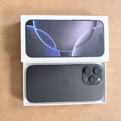 iPhone 16 Pro Max Black Titanium