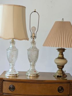 Lamps, cabinet