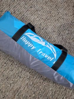 2 person tent happy travel