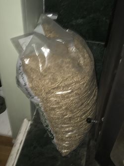 Two 40 pound bags of Green pellets