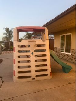 Climber and slide
