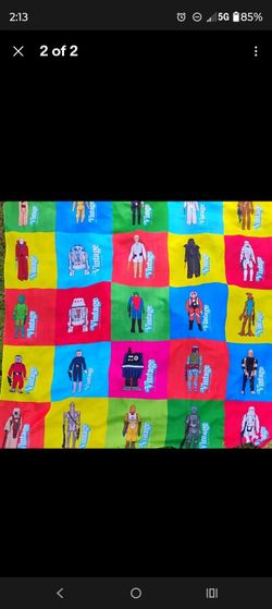 Vintage Collector First 21 Collage 55.1" x 55.1" Scarf Pre-owned