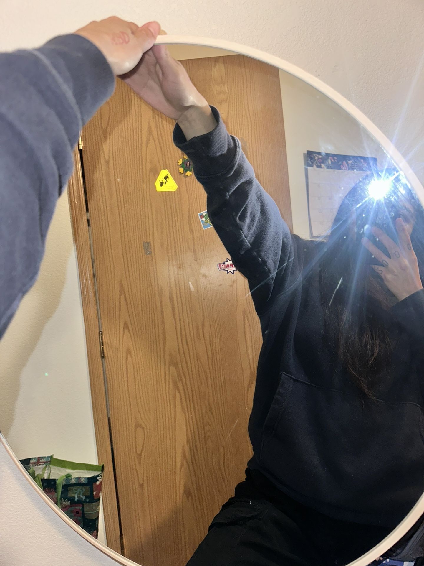 Ikea Gold circular Mirror 31 1/2 "