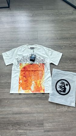 Hellstar White Graphic Tee