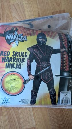 Ninja Halloween Costume For Boys Size Medium
