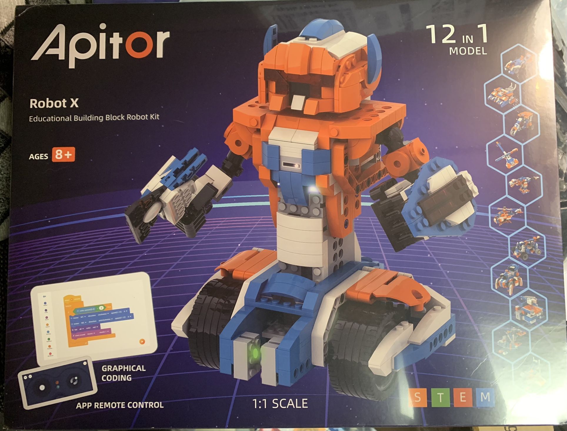 12-in-1 Coding Robot Stem Learning Toys