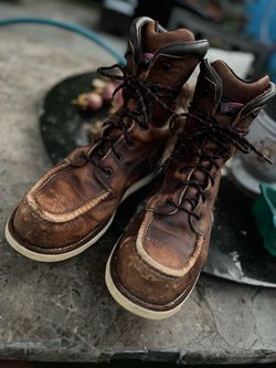 8” RedWing work boots
