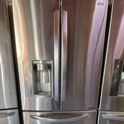 🍂REFRIGERATOR LG 33WIDE🍂✔️STAINLESS STEEL ✔️🆓️FREE DELIVERY🆓️