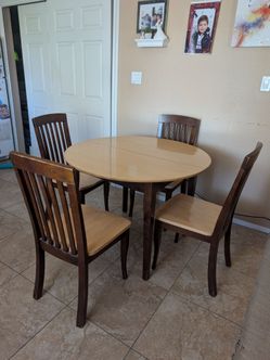 Dining table with 4 chairs