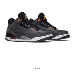 Air Jordan 3 “Fear Pack” Size 10