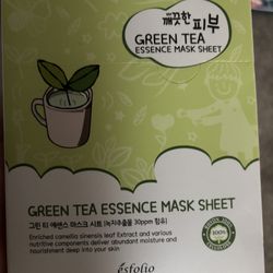 10 Pack Green Tea Face Mask