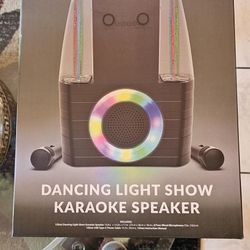 Bass Jaxx Dancing Light Show Karaoke Speaker 
