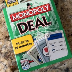 Monopoly Deal Card Game
