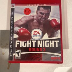 Ps3 Fight Night Round 3