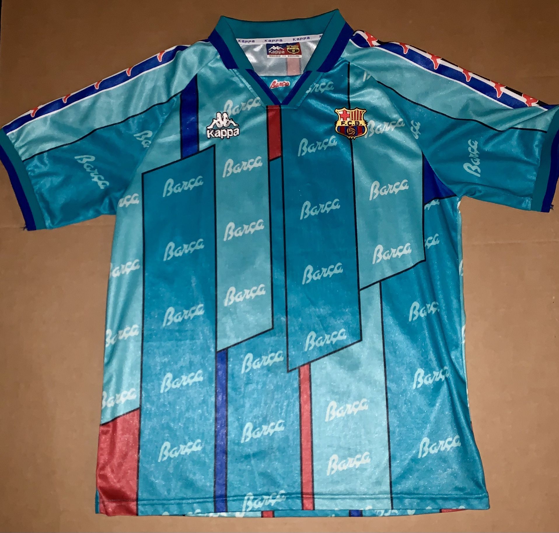Barcelona Romário 96-97 Away Retro Soccer Jersey