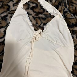 Butter Yellow Halter Top 