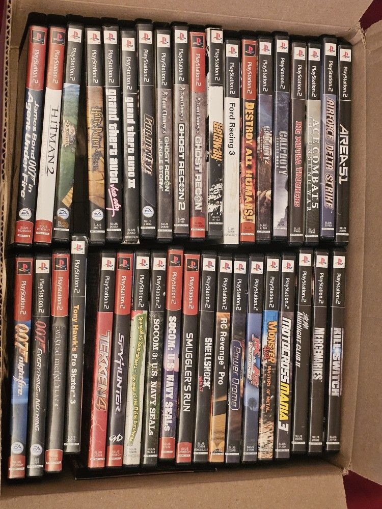38 PS2 Games