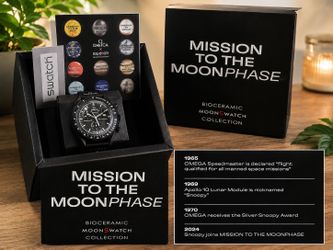 Omega x Swatch Mission to the Moonphase “Black Snoopy”