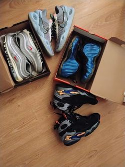 Shoe bundle air max Jordans Lebron nikes Foamposites