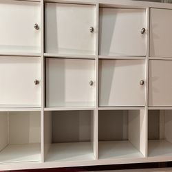  IKEA Kallax with 8 insert drawers