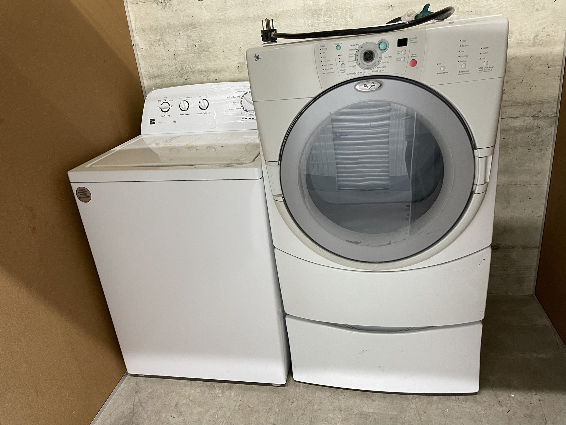 Washer And Dryer 