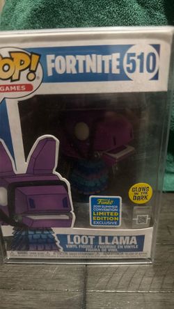 Funko Pop! Games Fortnite Loot Llama #510 Glow in the Dark 2019 Summer Con