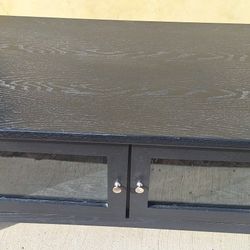 Black Tv Console Entertainment Center  
