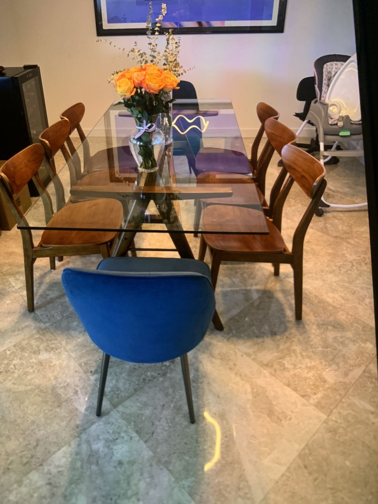 Like New Dining Room Furniture 8 Chairs