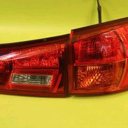 06-08 LEXUS IS250 IS350 RIGHT PASSENGER SIDE REAR INNER AND OUTER TAIL LIGHTS SET PAIR FACTORY OEM