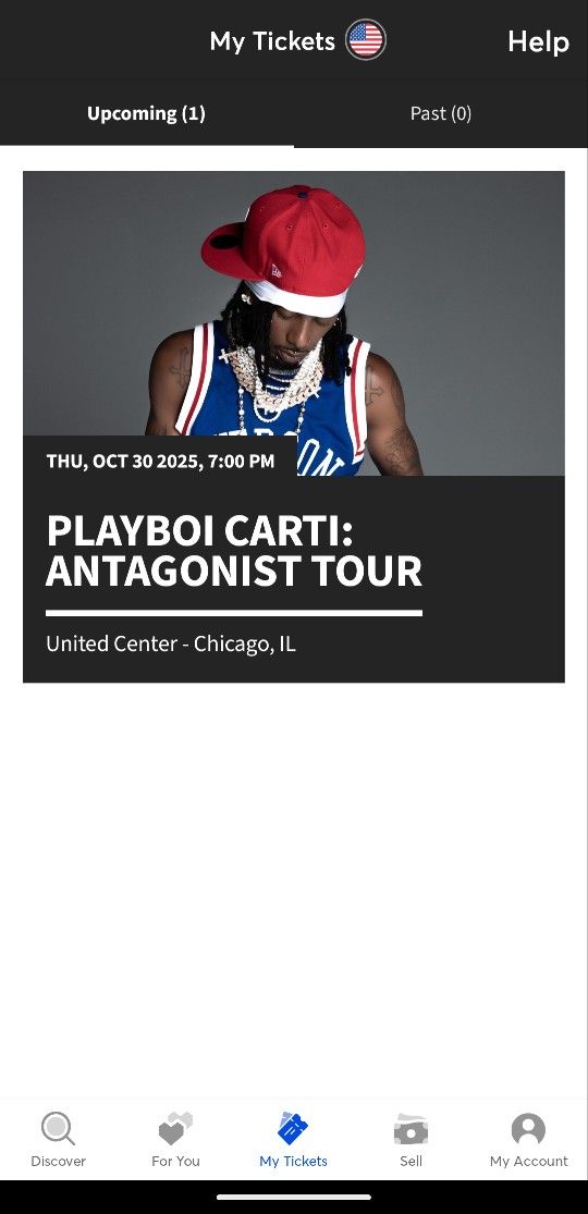 Playboi Carti Concerts Tickets  VIP (Read Bio)
