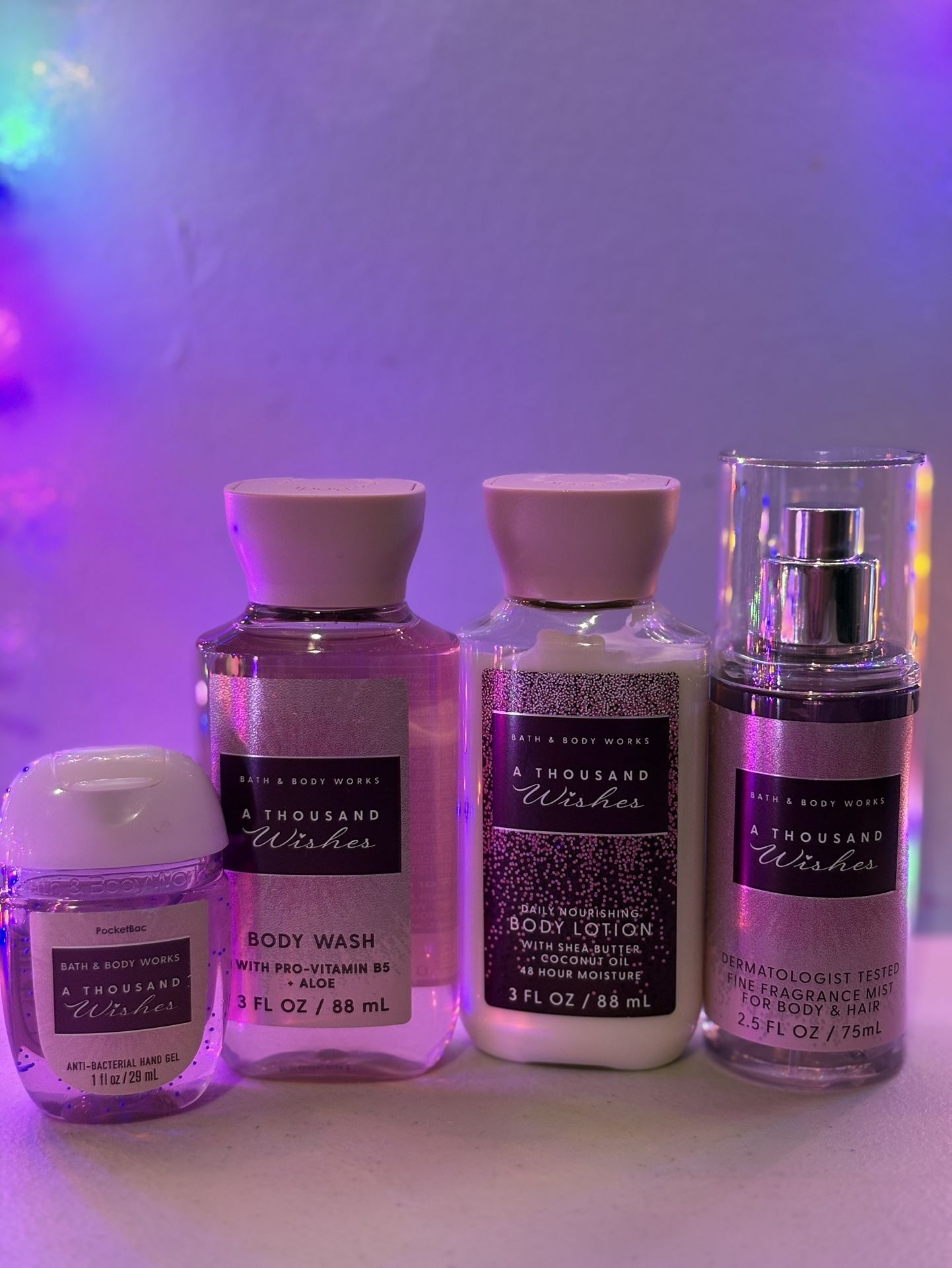 Bath & Body Works “A Thousand Wishes” Travel Gift Set (NEW)